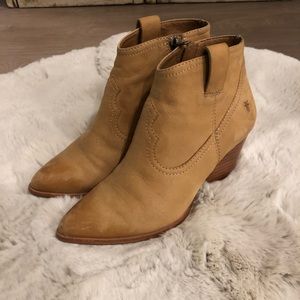 Great Condition! Frye Reina Leather Booties